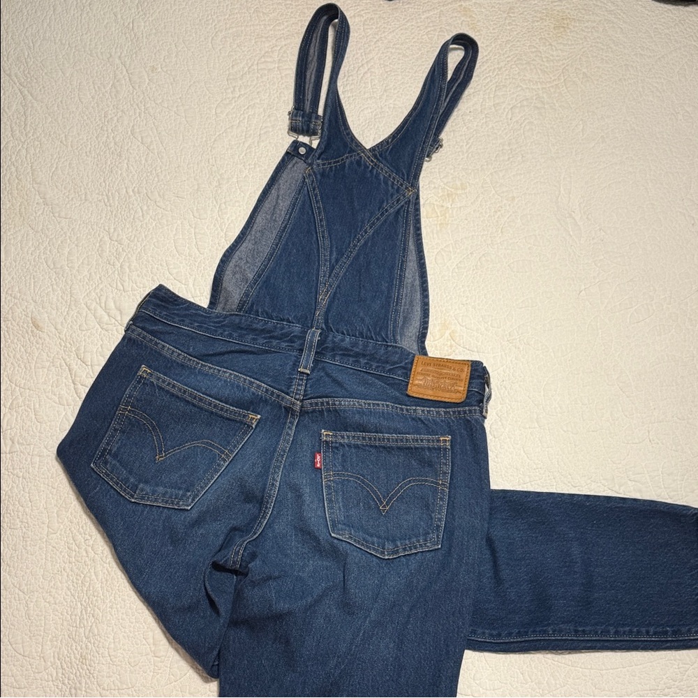 Levi's Indigo Denim Women's Overalls